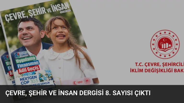 Çevre, Şehir ve İnsan Dergisi 8. Sayısı Çıktı