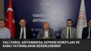 Vali Varol Adıyaman’da Deprem Konutları ve Kamu Yatırımlarını Değerlendirdi